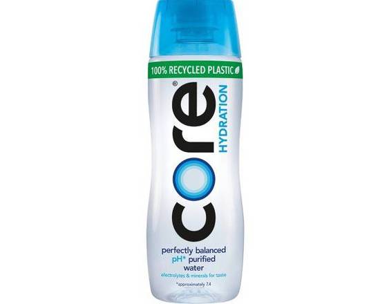 Order Core Hydration P.H Purified Water 20 Fl oz. food online from Pit Stop Liquor Mart store, El Monte on bringmethat.com