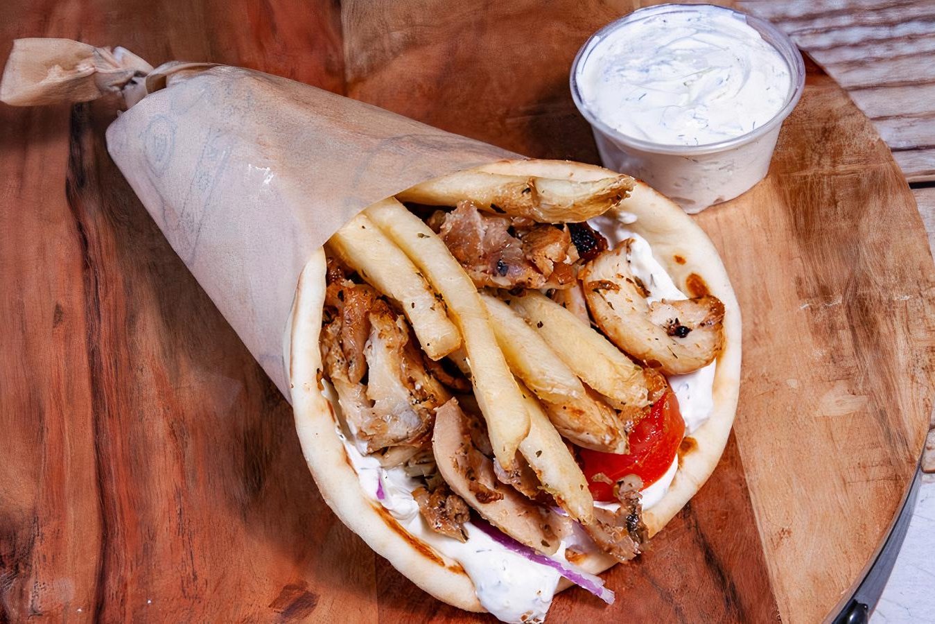 Order PITA - (Build Your Own) food online from Apola Greek Grill store, Irvine on bringmethat.com