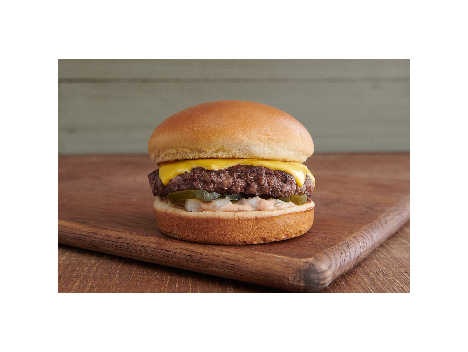Order 1/3 lb Natural® Cheeseburger food online from Farmer Boys store, Victorville on bringmethat.com