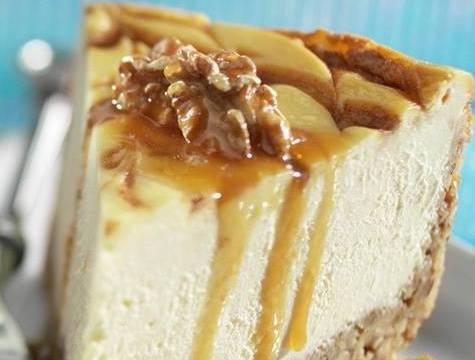 Order X-Large Walnut Cheesecake Slice with Whip Cream food online from Ny Popcorn store, New York on bringmethat.com