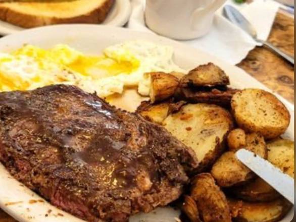 Order Steak & Eggs food online from The Chipper Truck Cafe store, Yonkers on bringmethat.com