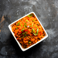 Order Egg Schezwan Fried Rice food online from Hyderabad Express Indian Bistro store, Quincy on bringmethat.com