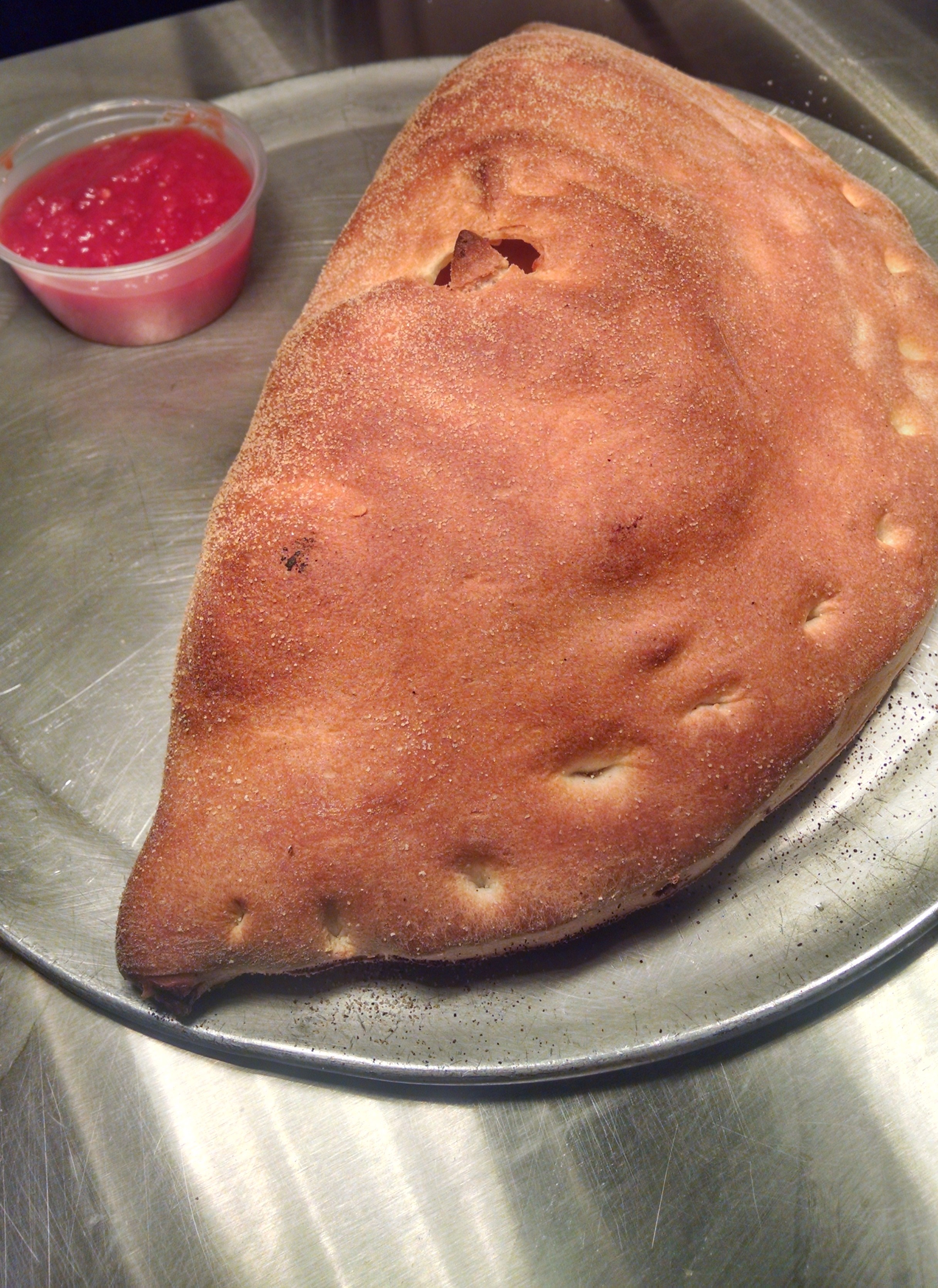 Order Cheese Calzone food online from Rocky's Pizza store, Huntersville on bringmethat.com