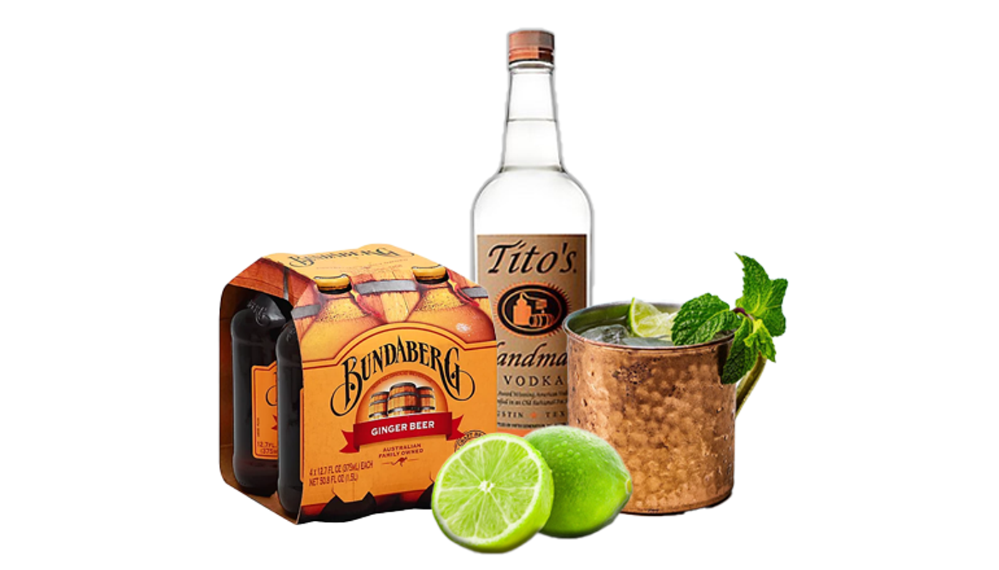 Order Moscow Mule Bundle #3 food online from House Of Cigar & Liquor store, Redondo Beach on bringmethat.com