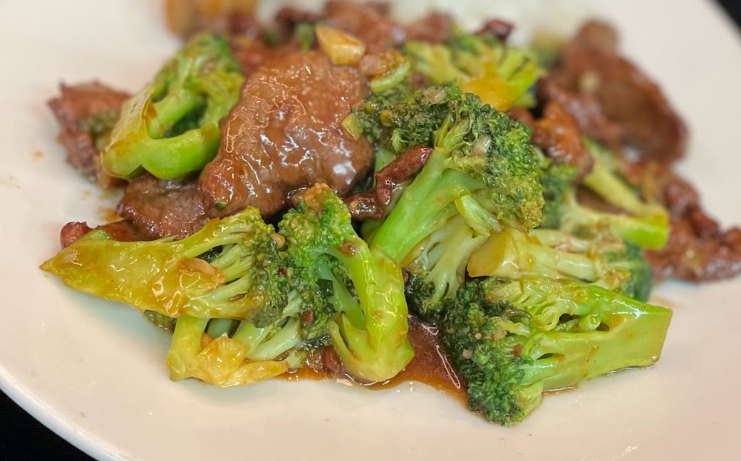 Order Beef with Broccoli food online from Cafe Ginger store, Houston on bringmethat.com