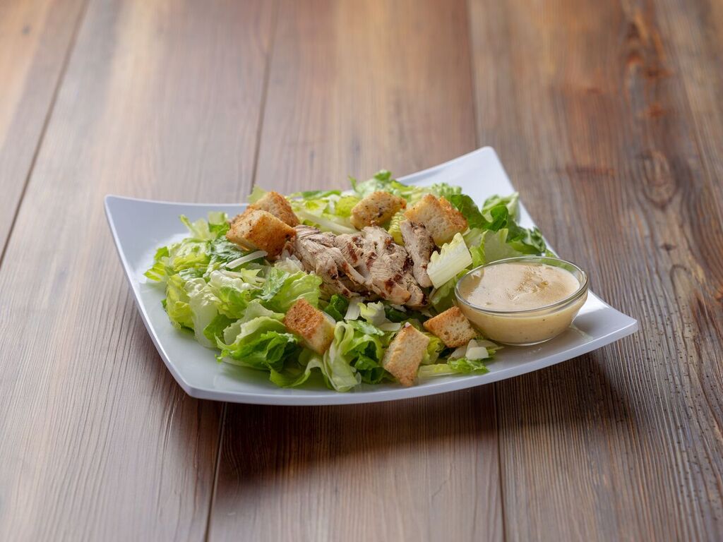 Order Caesar Salad with Grilled Chicken food online from Dipasquale Harborview store, Baltimore on bringmethat.com