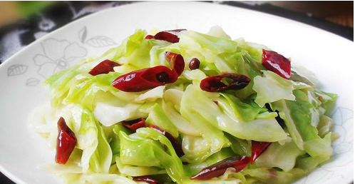 Order Cabbage W. Hot Pepper food online from Xufeng Restaurant store, Philadelphia on bringmethat.com