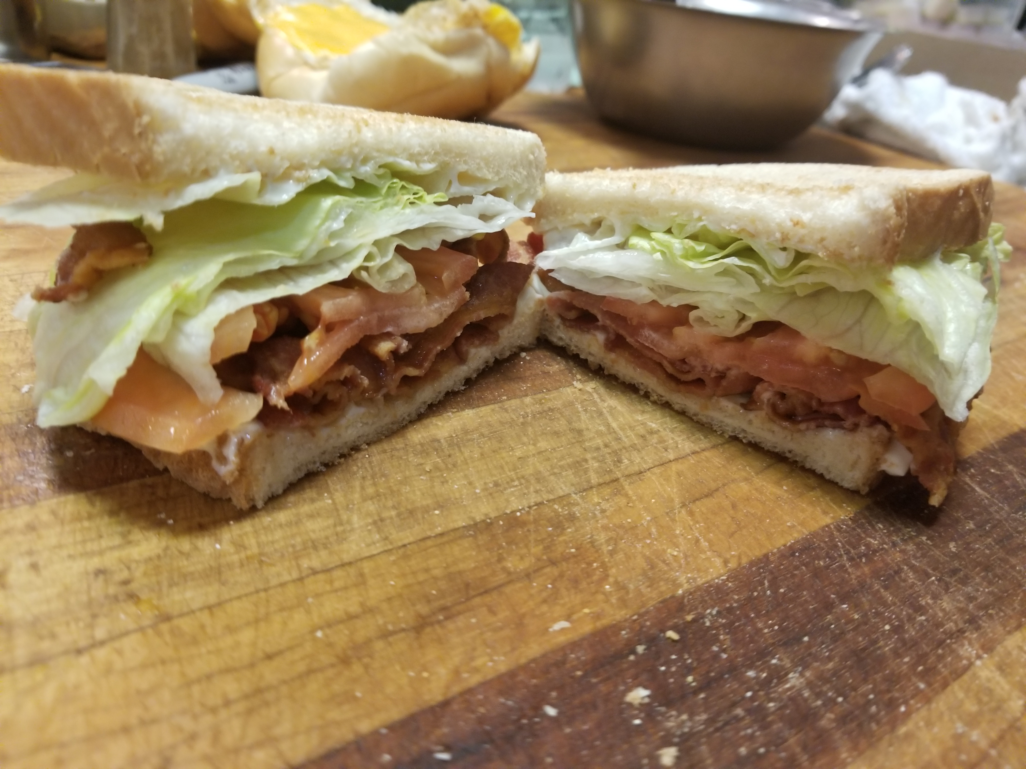Order Bacon, Lettuce and Tomato Hot Sandwich food online from Campus Sub Shop Ii store, Springfield on bringmethat.com