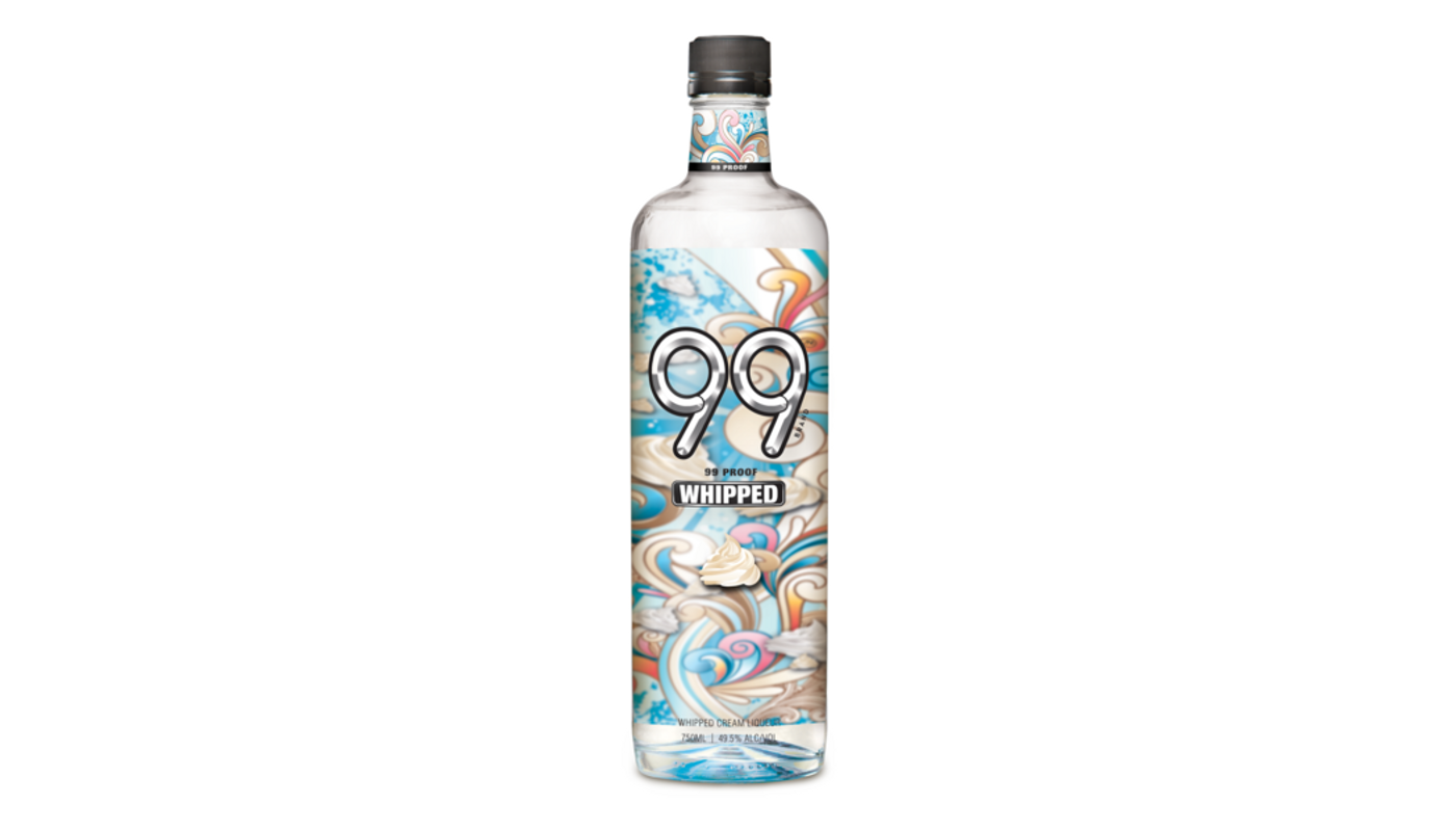 Order 99 Whipped Cream Schnapps 50mL food online from M & M Liquor & Jr Market store, Anaheim on bringmethat.com