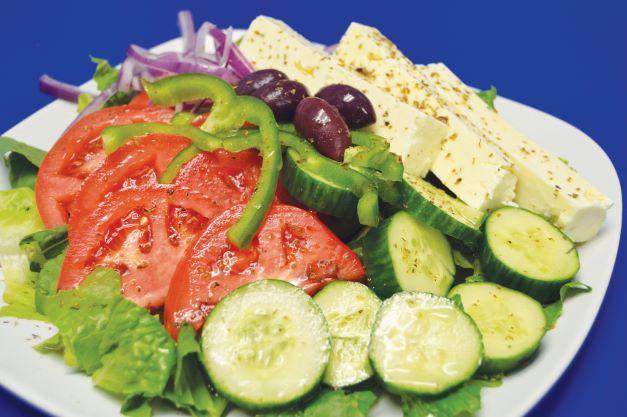 Order Big Greek Salad food online from Opa! Opa! store, Wilmington on bringmethat.com
