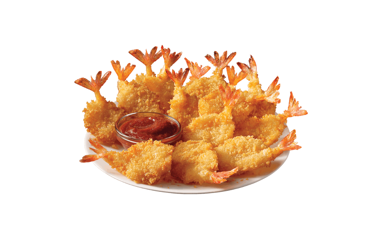 Order 15 Piece Butterfly Shrimp food online from Captain D's Seafood store, Fairview Heights on bringmethat.com