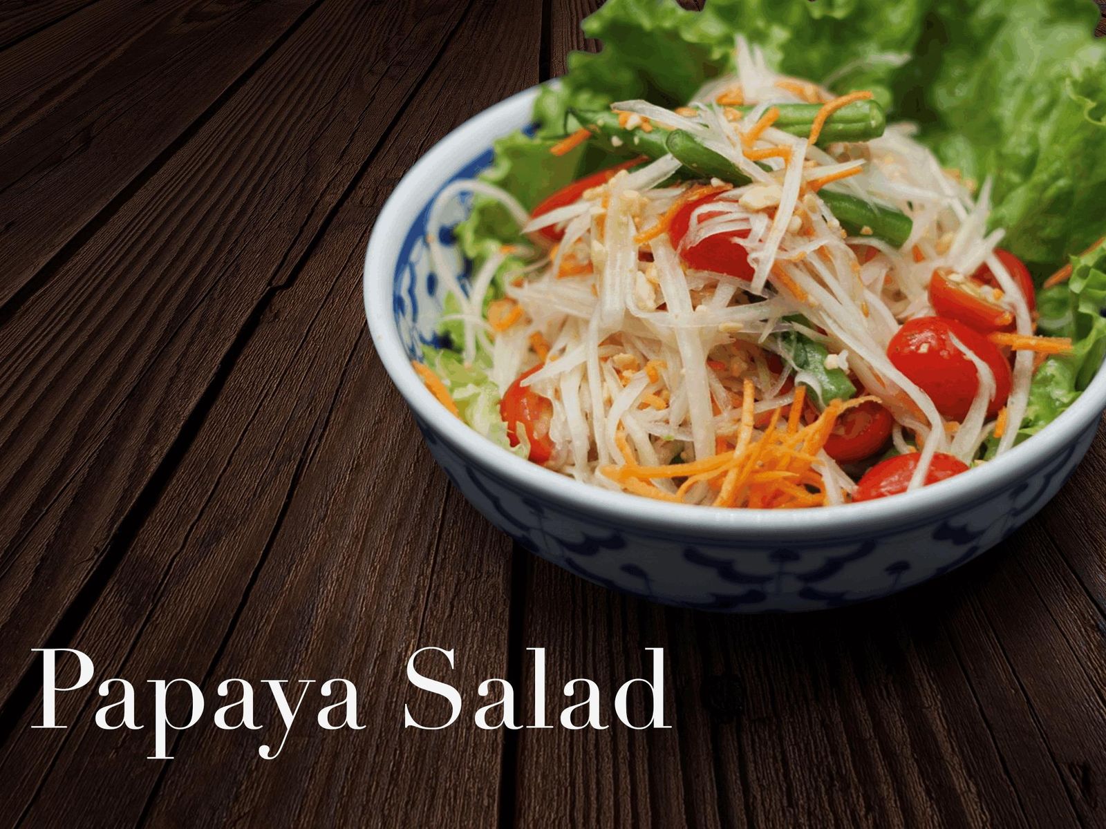 Order Papaya Salad food online from Similan Thai store, Danville on bringmethat.com