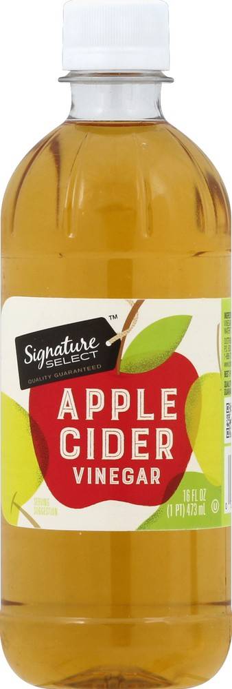 Order Signature Select · Apple Cider Vinegar (16 fl oz) food online from Safeway store, Folsom on bringmethat.com