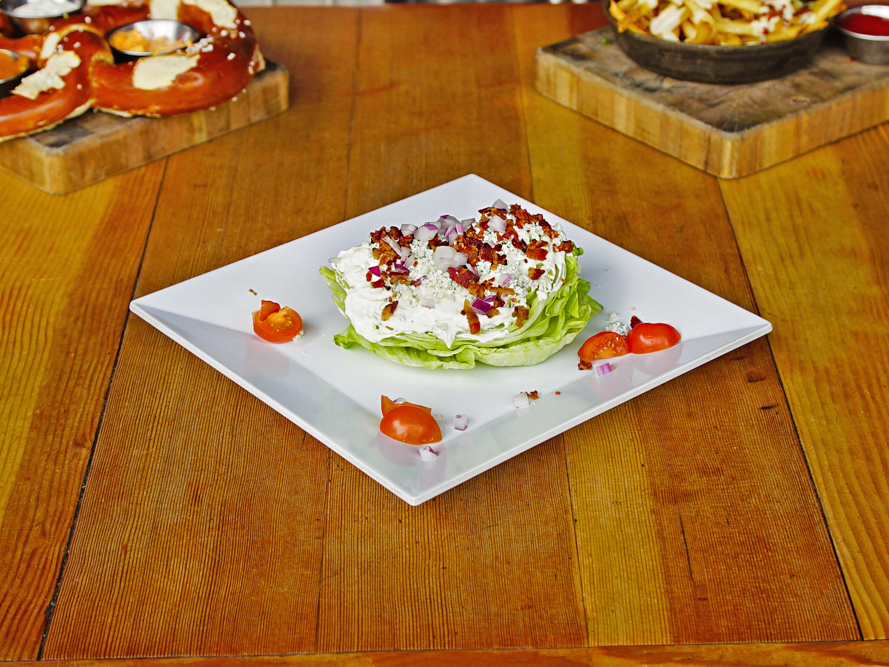 Order Wedge Salad food online from Stout Burger store, Palm Springs on bringmethat.com