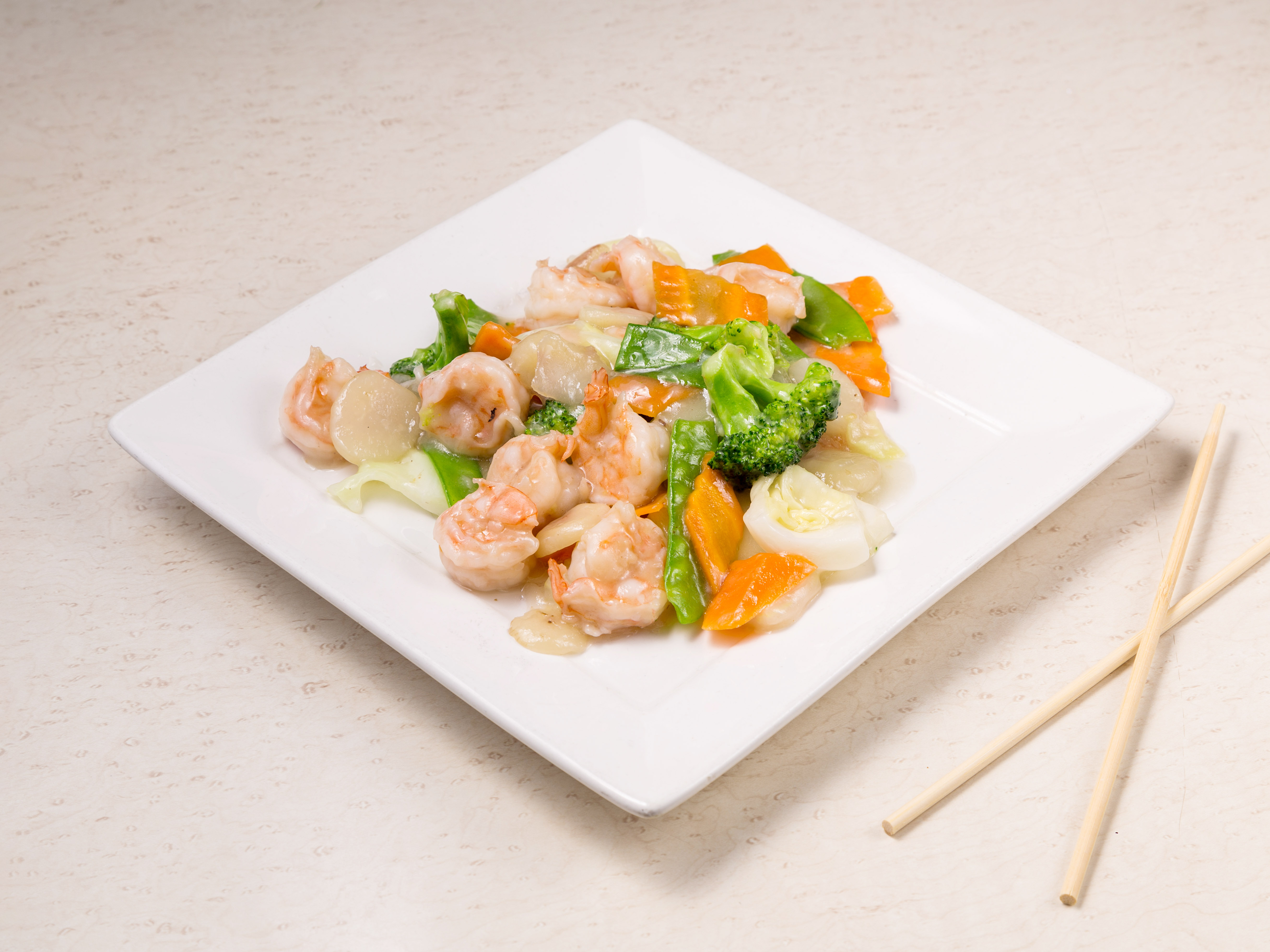 Order Shrimp with Vegetable Deluxe food online from China Palace store, Mesa on bringmethat.com