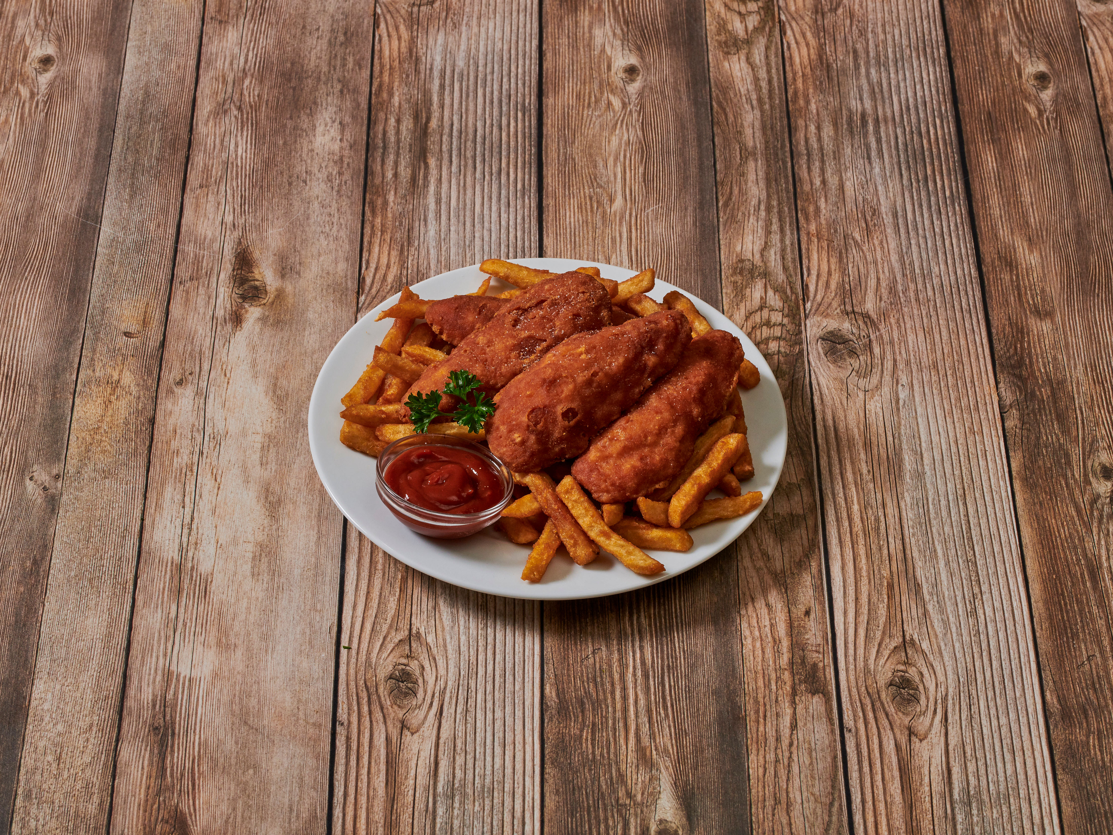 Order Chicken Fingers and French Fries food online from Limoncello Italian Grill Hamilton store, Hamilton on bringmethat.com