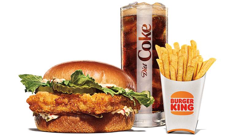 Order Big Fish Combo Medium food online from Burger King 29031 store, Fairport on bringmethat.com