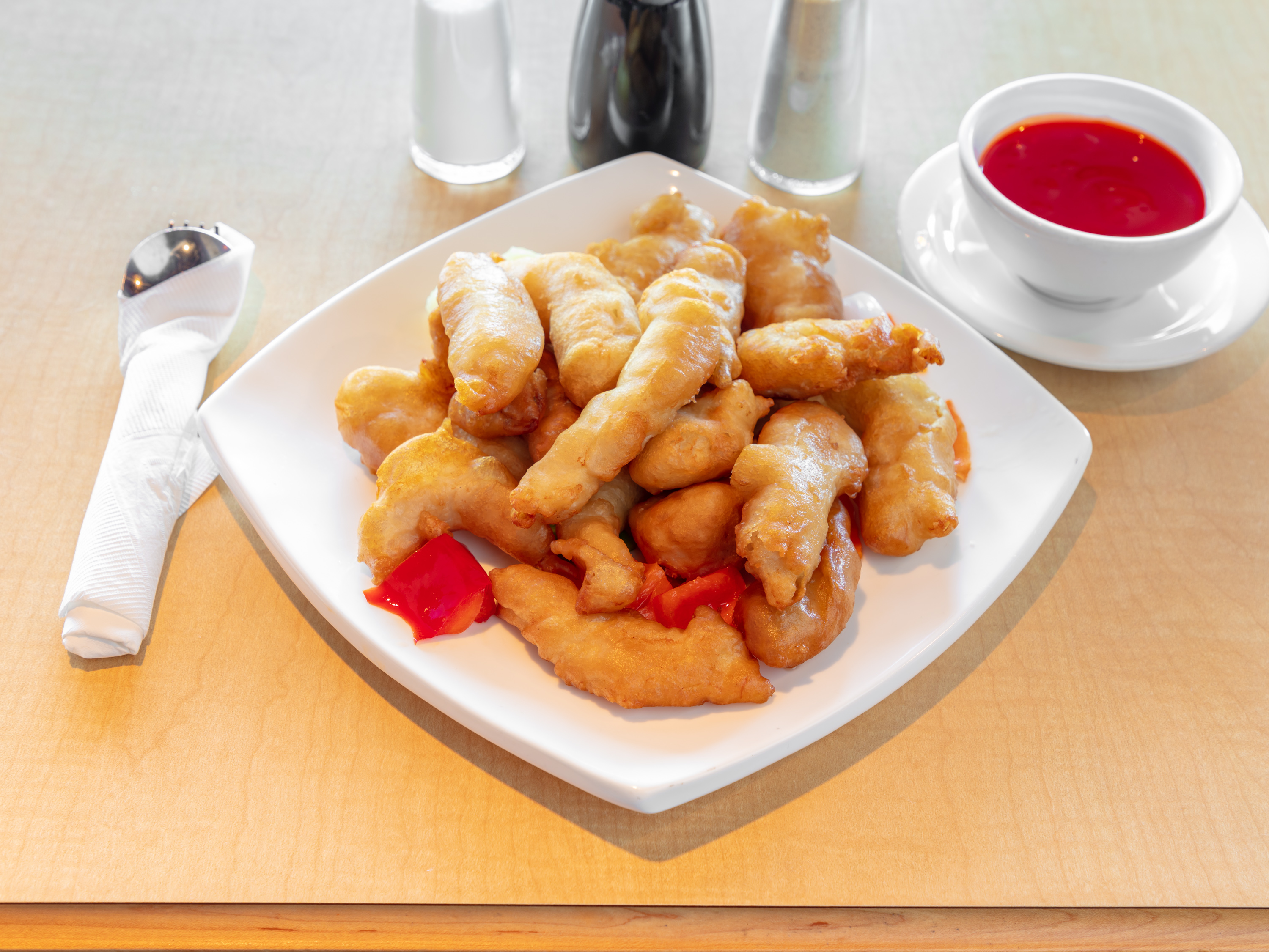 Order Sweet & Sour Chicken food online from Golden China store, Southlake on bringmethat.com