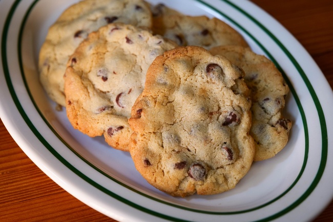 Order Chocolate Chip Cookies (6) food online from Bobwhite Counter store, New York on bringmethat.com
