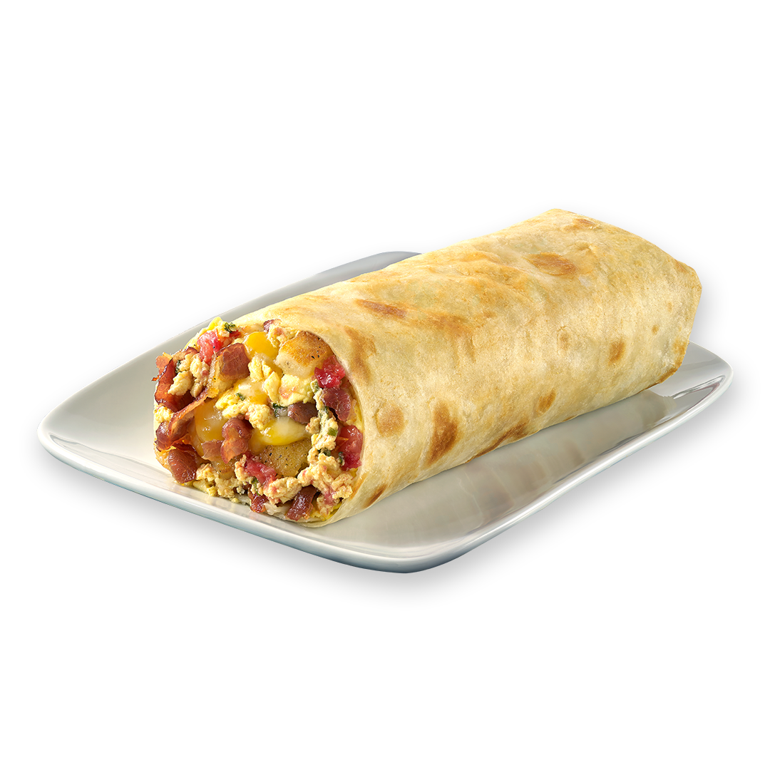 Order Small Breakfast Burrito food online from Chronic Tacos store, Irvine on bringmethat.com