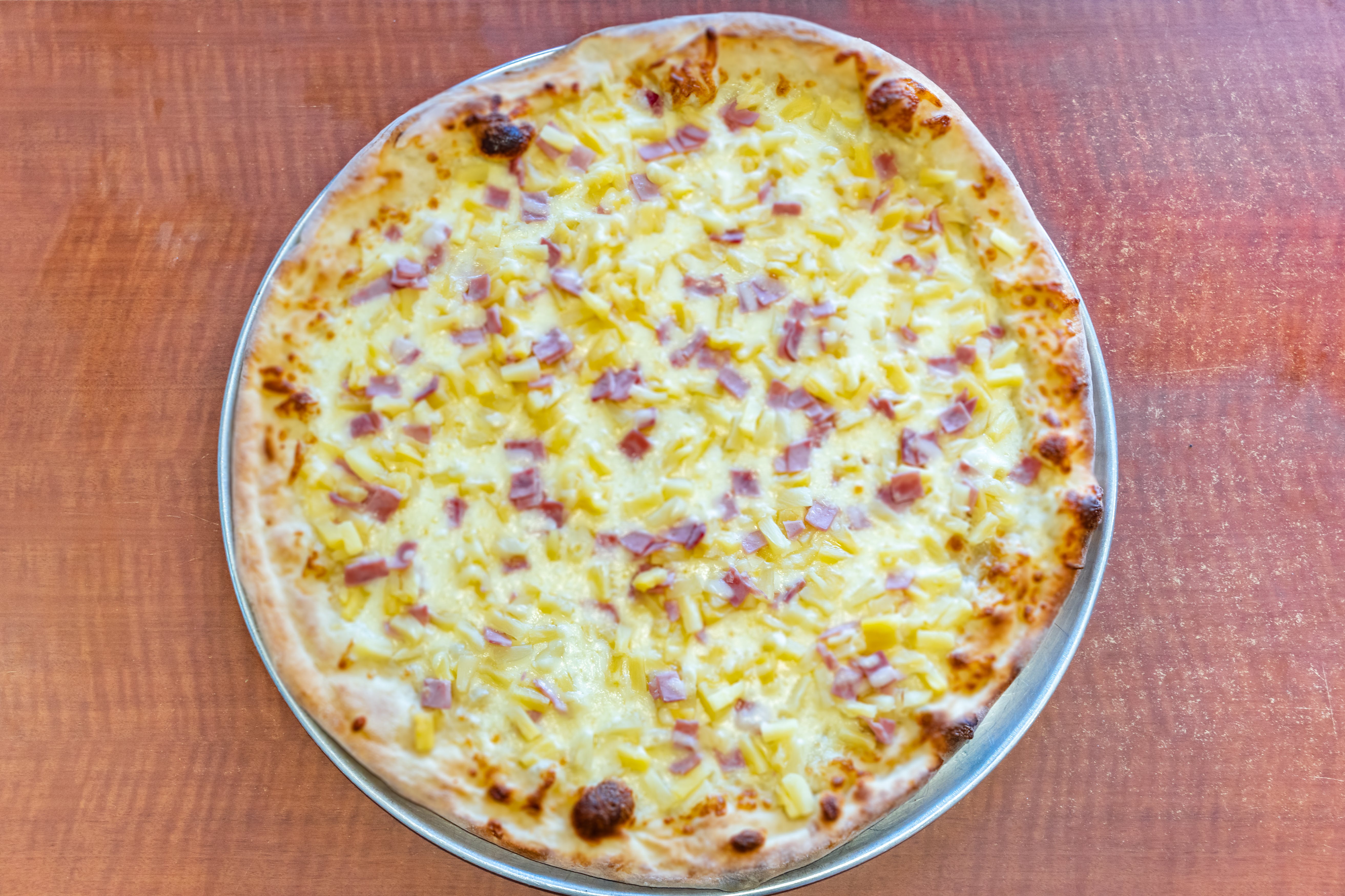 Order Hawaiian Pizza - Personal 12'' food online from Corona Pizza store, Corona on bringmethat.com