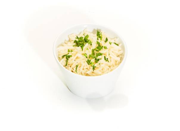 Order Side of Basmati Rice food online from Taziki Mediterranean Cafe store, Auburn on bringmethat.com