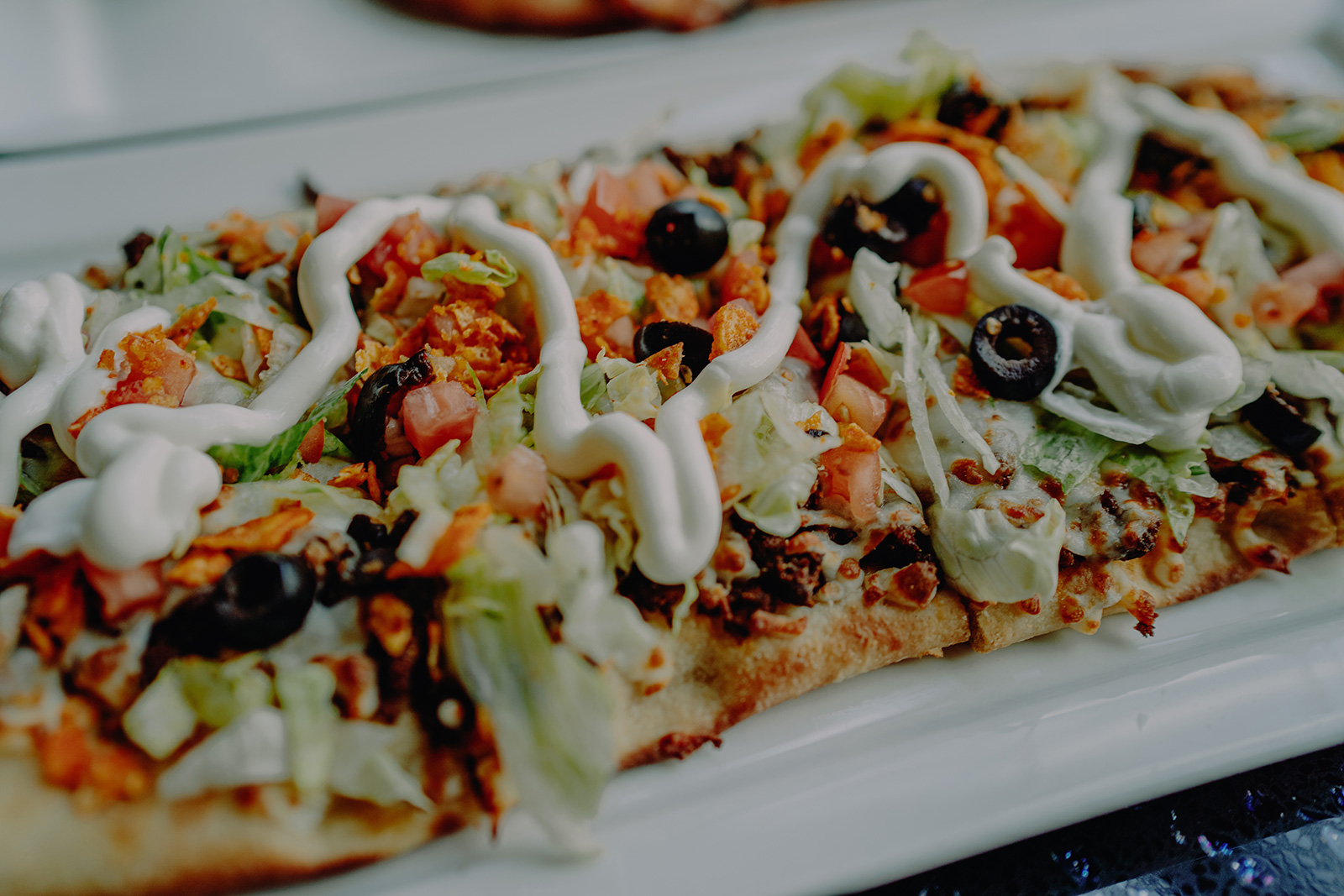 Order Taco Flatbread food online from Fozzys Bar & Grill store, Loves Park on bringmethat.com