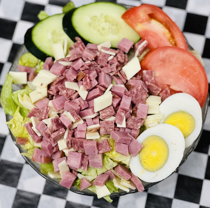 Order ANTIPASTO SALAD food online from Leo's Coney Island store, Sterling Heights on bringmethat.com