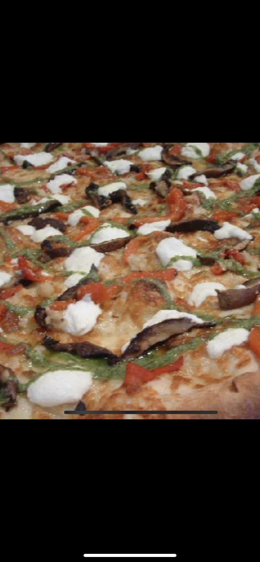 Order Roasted Portobello and Goat Cheese Pizza food online from Crazy Dough store, Brighton on bringmethat.com