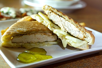 Order Apple and Brie Panini food online from Garry's Grill store, Severna Park on bringmethat.com
