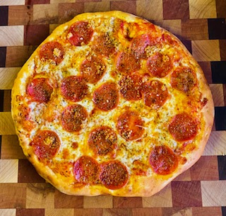 Order Woodstock Pepperoni Pizza food online from Woodstock Fire Foods store, Meridian on bringmethat.com