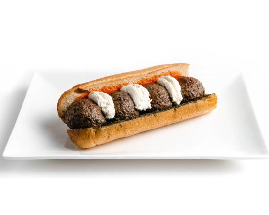 Order **VEGAN** Impossible Meatball Sandwich   food online from Choice Market-Osage store, Denver on bringmethat.com