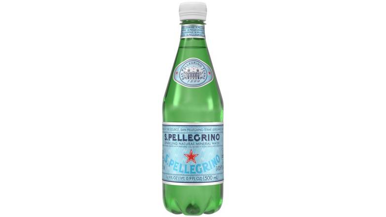 Order S.Pellegrino Sparkling Natural Mineral Water food online from Route 7 Food Mart store, Norwalk on bringmethat.com
