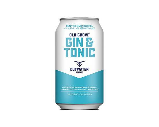 Order Cutwater Gin&Tonic | 6% abv food online from Pink Dot store, Lemon Grove on bringmethat.com
