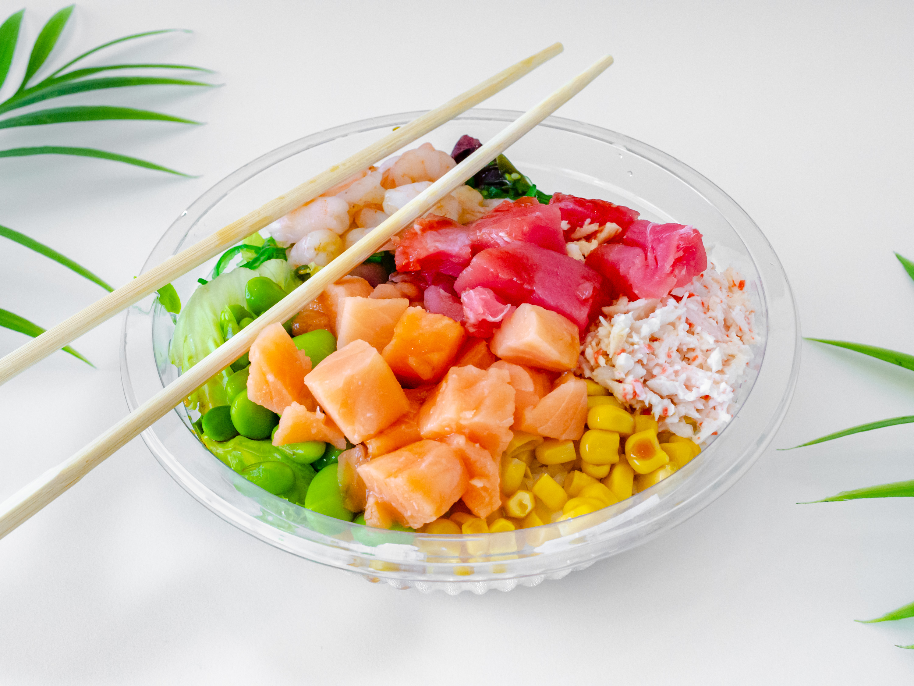 Order Jumbo Poke Bowl with 5 Proteins food online from Poke Town store, Antelope on bringmethat.com