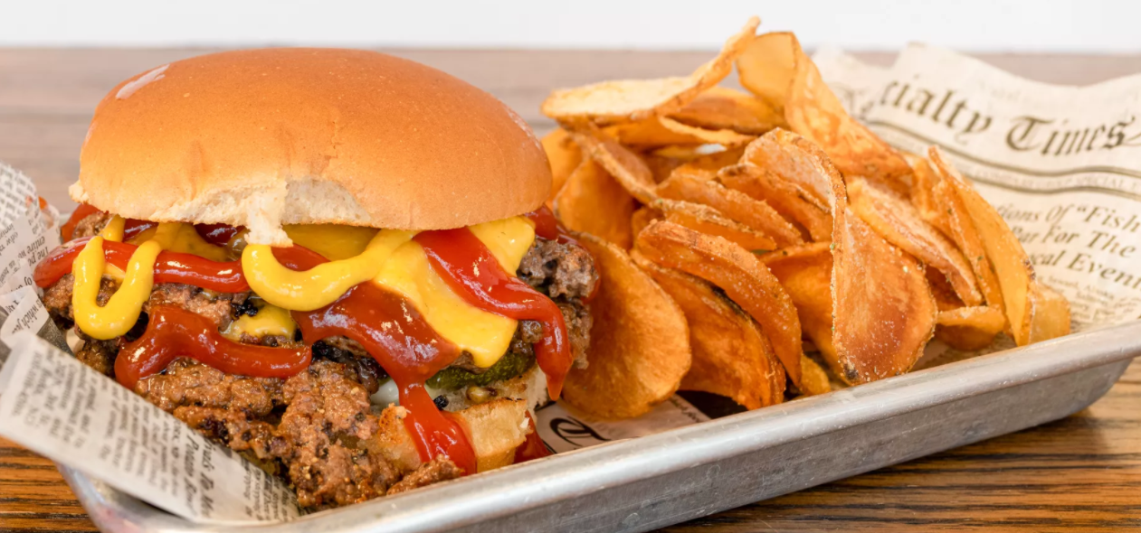 Order The Smasher food online from Bg Burgers store, Bowling Green on bringmethat.com