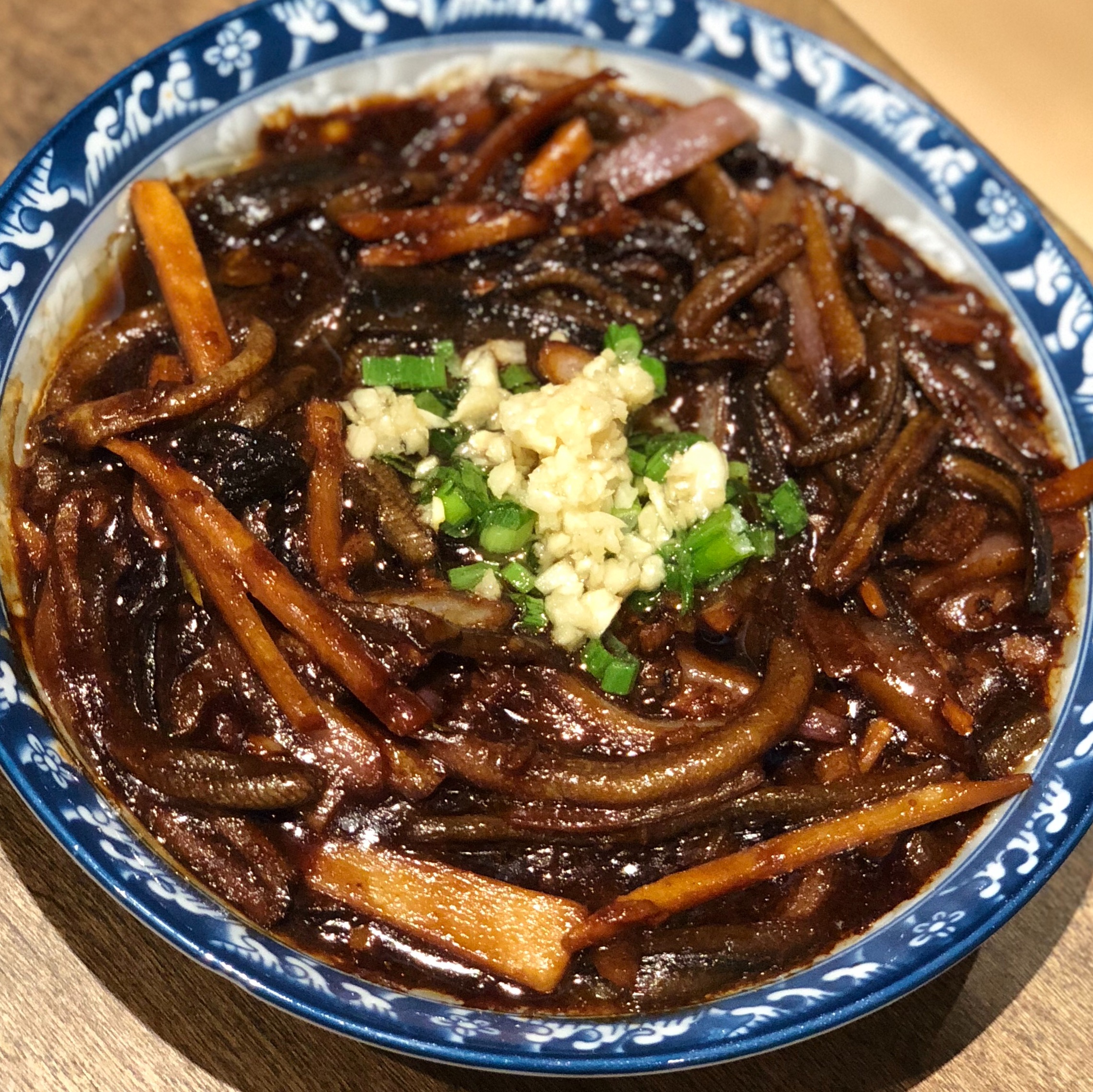 Order Baby Eel with Scallion and Ginger Sauce food online from Little Alley store, New York on bringmethat.com