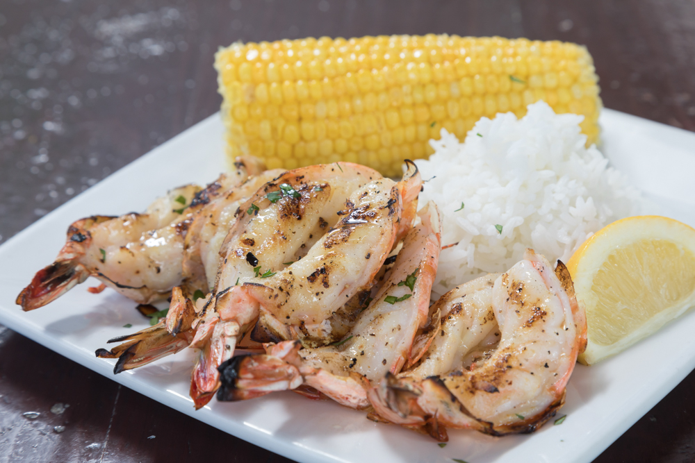 Order 5 MX Shrimp Platter food online from Captain Kidd Fish Market & Restaurant store, Redondo Beach on bringmethat.com