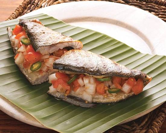 Order 2 Pieces Grilled Half Bangus food online from Grill City store, Cerritos on bringmethat.com