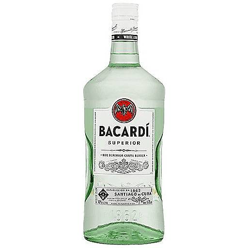 Order Bacardi Superior White Rum (1.75 LTR) 1366 food online from Bevmo! store, Ladera Ranch on bringmethat.com