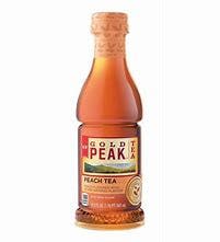 Order Gold Peak PeachTea 18.5oz food online from Chicken Delight of Rahway store, Rahway on bringmethat.com