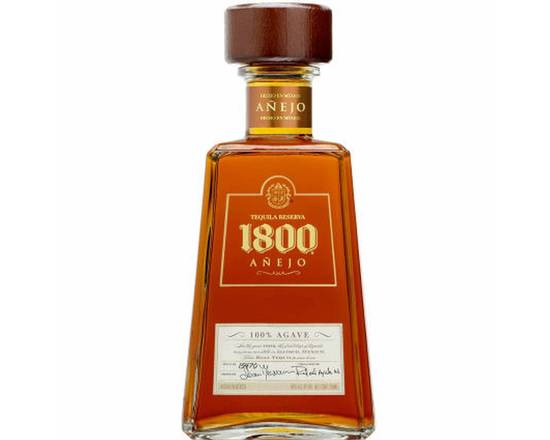 Order 1800 Anejo Tequila, 750ml  food online from Babaro Liquor Store store, Peabody on bringmethat.com