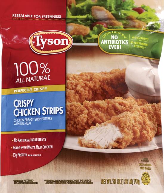 Order Tyson Crispy Strips, 25 OZ food online from Cvs store, CENTRAL FALLS on bringmethat.com