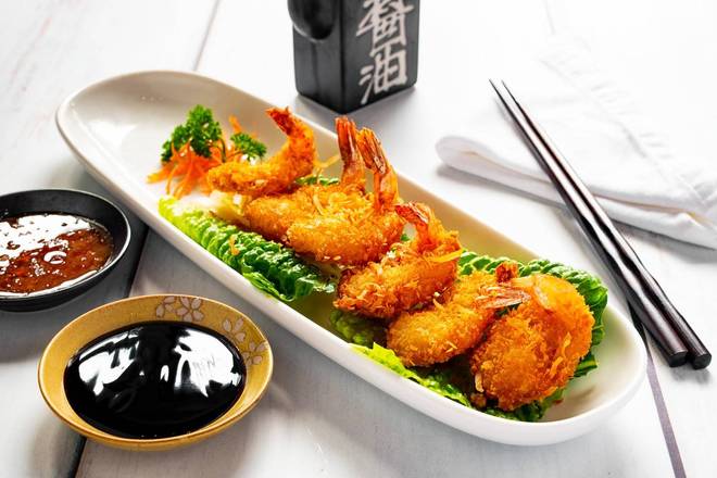 Order Coconut Shrimp food online from Sumo Japanese Restaurant store, Wenatchee on bringmethat.com
