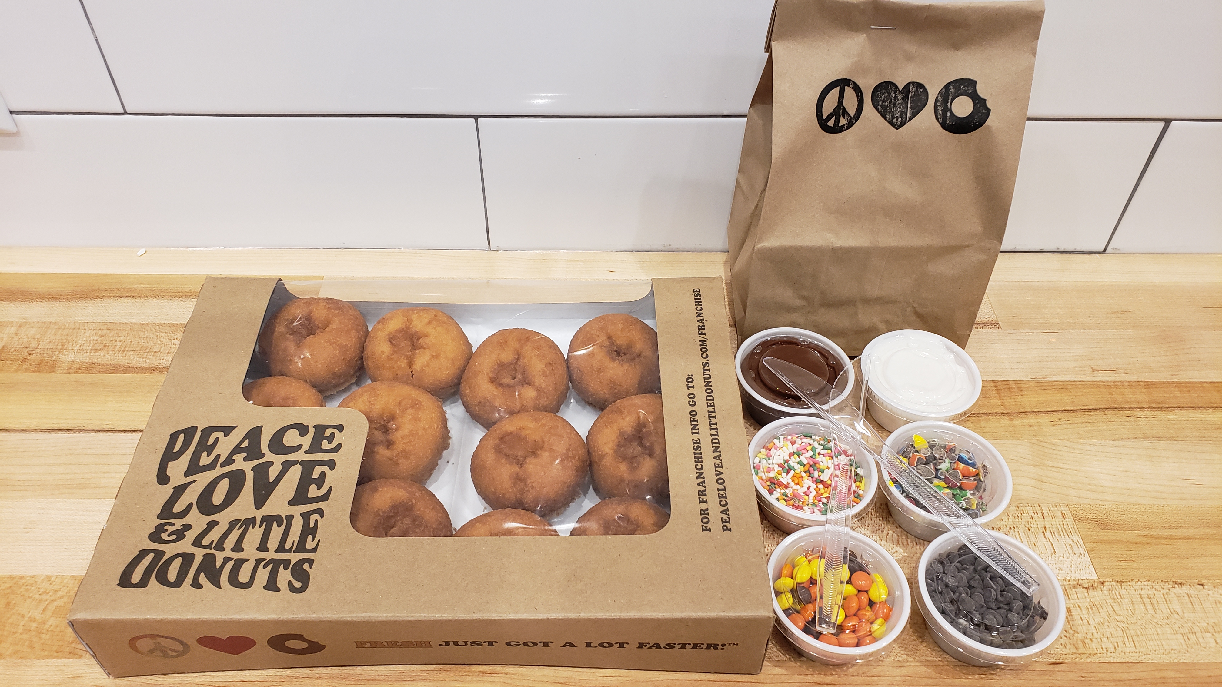 Order DIY Kit food online from Peace, Love And Little Donuts store, Brentwood on bringmethat.com