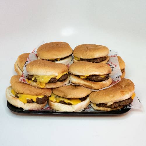 Order Cheeseburger Party Tray food online from Nifty Fifty's store, Gloucester on bringmethat.com