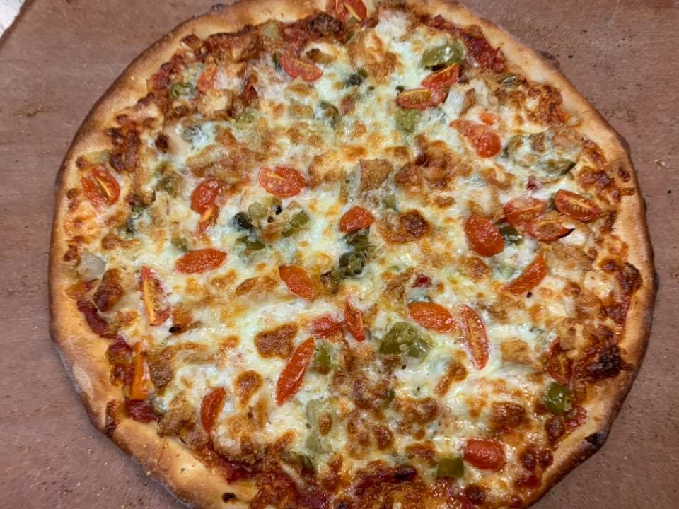Order Veggie Pizza - Small 10" food online from Langel Pizza store, Crown Point on bringmethat.com