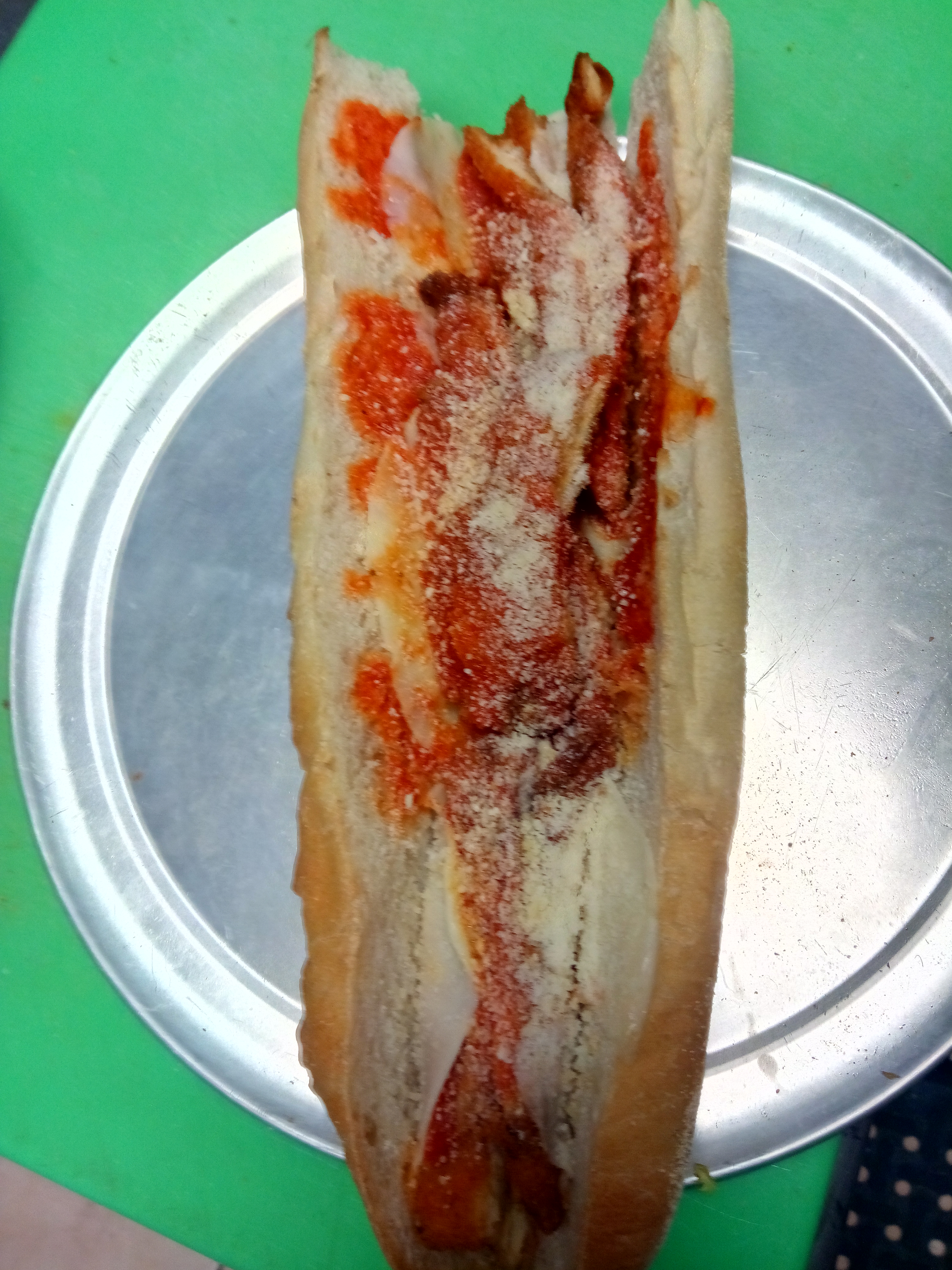 Order Homemade Chicken Parm Sub L.G. food online from Italian Pizza & Subs store, Jamaica Plain on bringmethat.com