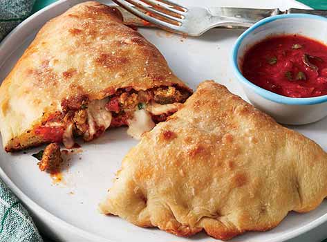 Order California Calzone food online from Giovanni Pizzeria store, South Bound Brook on bringmethat.com