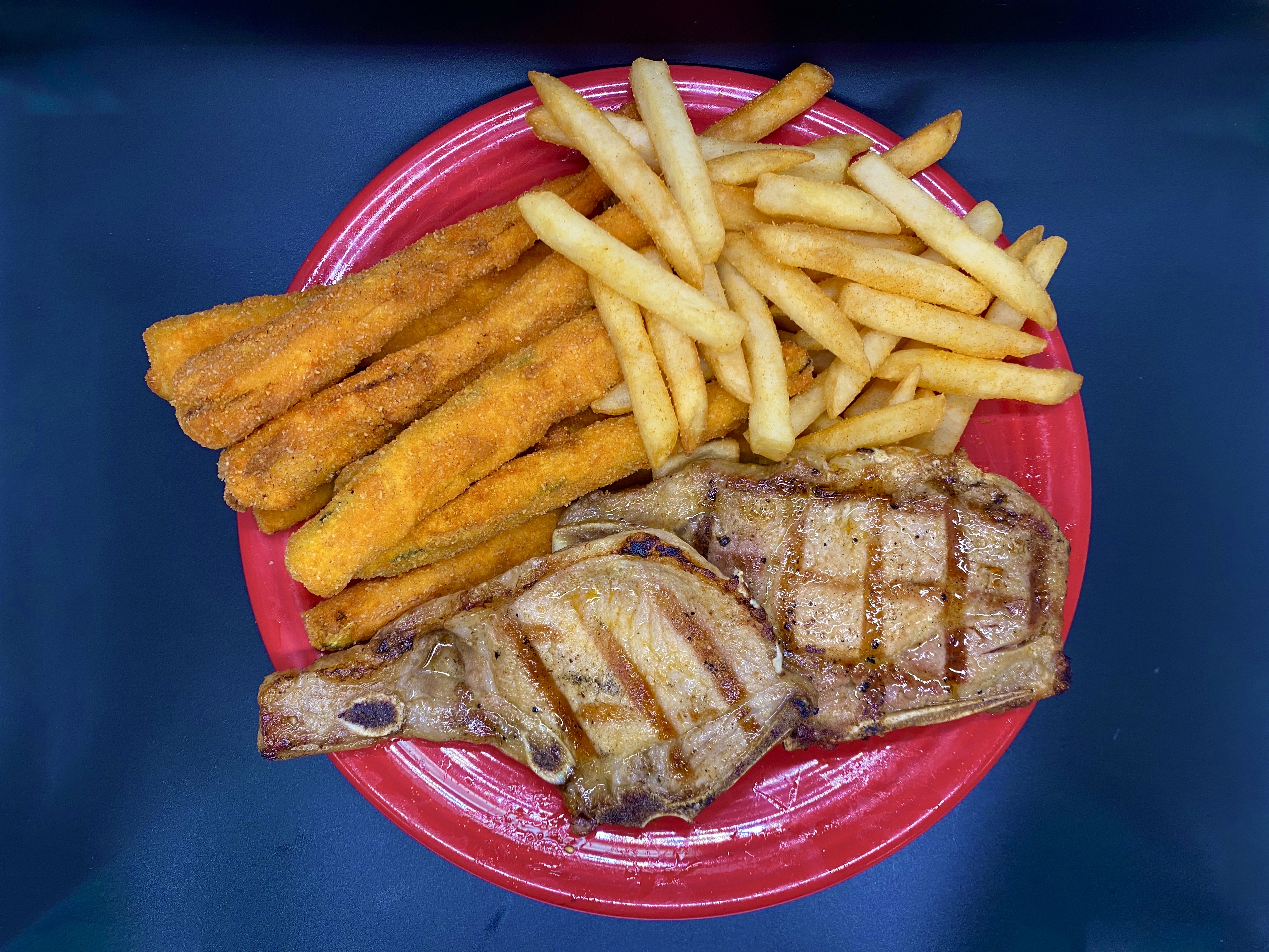 Order Pork Chop Dinner food online from The Workz store, Lancaster on bringmethat.com